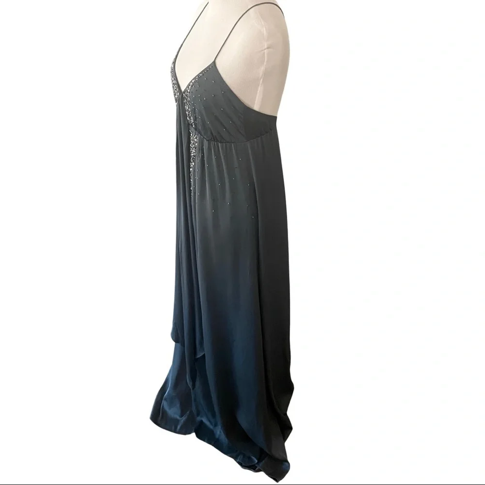 Banana Republic Navy Blue Formal Maxi Dress - Picture 6 of 14
